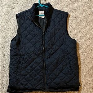 Weatherproof Men's Dark Quilted Vest